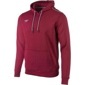 imageSpeedo UnisexAdult Sweatshirt Hoodie Pull Over Team Warm UpNew Speedo Maroon