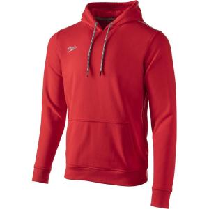 imageSpeedo UnisexAdult Sweatshirt Hoodie Pull Over Team Warm UpNew Speedo Red