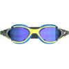 imageSpeedo UnisexAdult Swim Goggle Biofuse 20Electric LimeCobaltIris Mirrored