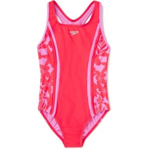 imageSpeedo Girls Printed Sport SpliceBittersweet