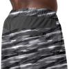 imageSpeedo Mens Swim Trunks  Casual Beach Swimwear  Quick Dry  Elastic Waist with Drawstring Dark Grey Large
