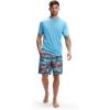 imageSpeedo Mens Uv Swim Shirt Graphic Short Sleeve TeeTranquil Blue