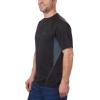 imageSpeedo Mens Uv Swim Shirt ShortSleeve Loose Fit Easy TeeBlack