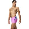 imageSpeedo UnisexAdult Colorblock Beachstar Square LegSplice Neon Violet