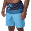 imageSpeedo Mens Swim Trunks  Casual Beach Swimwear  Quick Dry  Elastic Waist with Drawstring Blue L