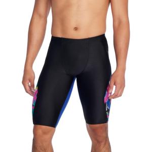 imageSpeedo Mens Swimsuit Jammer Eco ProLT Printed Team ColorsHeartisticflare Pink