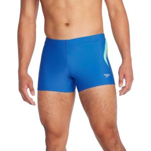 imageSpeedo UnisexAdult Colorblock Beachstar Square LegSplice Bitter Lime