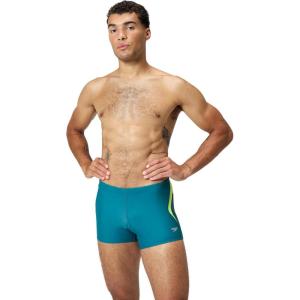 imageSpeedo UnisexAdult Colorblock Beachstar Square LegSplice Swell Green