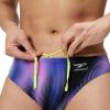 imageSpeedo Mens Caged Out Brief Endurance SwimsuitBlurry Glass