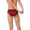 imageSpeedo Mens Caged Out Brief Endurance SwimsuitFusion Speedo Red