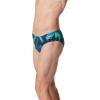 imageSpeedo Mens Caged Out Brief Endurance SwimsuitReflected BlueGreen