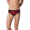 imageSpeedo Mens Caged Out Brief Endurance SwimsuitReflected Speedo Red