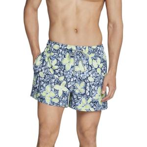 imageSpeedo Mens Swim Trunk Short Length Redondo PrintedSafety Yellow