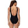 imageSpeedo Womens Swimsuit One Piece Essentials with Removable Cups Soft FabricHigh Anthracite