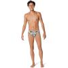 imageSpeedo Mens Swimsuit Brief Eco Flex 2 Outseam BeachstarCool Coral Volcanic Ash