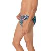 imageSpeedo Mens Swimsuit Brief Eco Flex 2 Outseam BeachstarDot Burst Naval Academy
