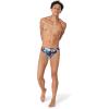 imageSpeedo Mens Swimsuit Brief Eco Flex 2 Outseam BeachstarFloatable Floral Peacoat