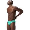 imageSpeedo Mens Swimsuit Brief Eco Flex 2 Outseam BeachstarShallow Waters Alfalfa Green