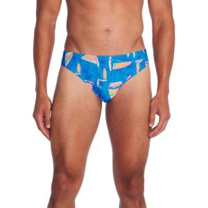 imageSpeedo Mens Swimsuit Brief Eco Flex 2 Outseam BeachstarSunday Afternoon