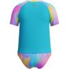 imageSpeedo Girls Uv Swim Shirt Short Sleeve Rashguard SetHula Blend