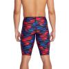 imageSpeedo Mens Standard Swimsuit Jammer Endurance Splice Team ColorsDisco RedWhiteBlue