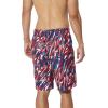 imageSpeedo Mens Swim Trunk Knee Length Boardshort EBoard PrintedDiscontinuedRwb Speedo Red