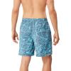 imageSpeedo Mens Swim Trunk Mid Length Travel Well PrintedDiscontinuedDeep Steel