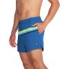 imageSpeedo Mens Swim Trunk Short Length Redondo StripedHorizontal Arctic Glass