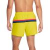 imageSpeedo Mens Swim Trunk Short Length Redondo StripedHorizontal Bitterlime