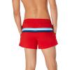 imageSpeedo Mens Swim Trunk Short Length Redondo StripedHorizontal High Risk Red