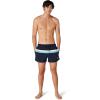 imageSpeedo Mens Swim Trunk Short Length Redondo StripedHorizontal Peacoat