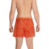 imageSpeedo Mens Swim Trunk Short Length Redondo StripedLeopard Spicy Orange