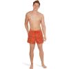 imageSpeedo Mens Swim Trunk Short Length Redondo StripedLeopard Spicy Orange