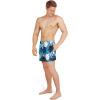 imageSpeedo Mens Swim Trunk Short Length Redondo StripedPalm Palace Blue