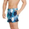 imageSpeedo Mens Swim Trunk Short Length Redondo StripedPalm Palace Blue