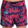 imageSpeedo Mens Swim Trunk Short Length Redondo StripedPalm Sugar Plum