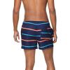 imageSpeedo Mens Swim Trunk Short Length Redondo StripedQuad Peacoat