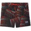 imageSpeedo Mens Swim Trunk Short Length Redondo StripedStarry Speedo Red