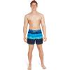 imageSpeedo Mens Swim Trunk Short Length Redondo StripedStorm Palace Blue