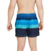 imageSpeedo Mens Swim Trunk Short Length Redondo StripedStorm Palace Blue