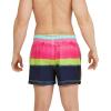 imageSpeedo Mens Swim Trunk Short Length Redondo StripedStorm Sugar Plum