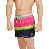 imageSpeedo Mens Swim Trunk Short Length Redondo StripedStorm Sugar Plum