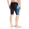 imageSpeedo Mens Swimsuit Jammer Endurance Turbo StrokeDiscontinuedBlueGreen