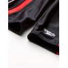 imageSpeedo Mens Swimsuit Jammer Xtra Life Rapid Splice  Manufacturer DiscontinuedHanger BlackRed