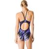 imageSpeedo Womens Swimsuit One Piece Powerflex Flyback Striped Adult Team ColorsReigning Speedo Purple