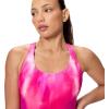 imageSpeedo Womens Swimsuit One Piece Powerflex Ultraback SolidOmbre RubyPink