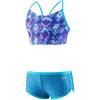 imageSpeedo Girls Swimsuit Two Piece Bikini Boy Short SetBlue