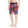 imageSpeedo Mens Gradated Floral EBoard 21 InchFiery Red