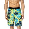 imageSpeedo Mens Gradated Floral EBoard 21 InchVibrant Yellow