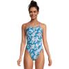 imageSpeedo womens Colorblock One Back 1pcBlue Jewel
